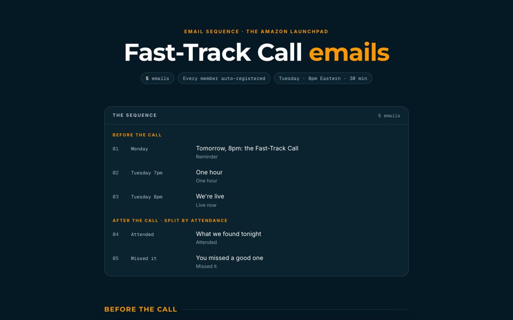 Fast-Track Call preview