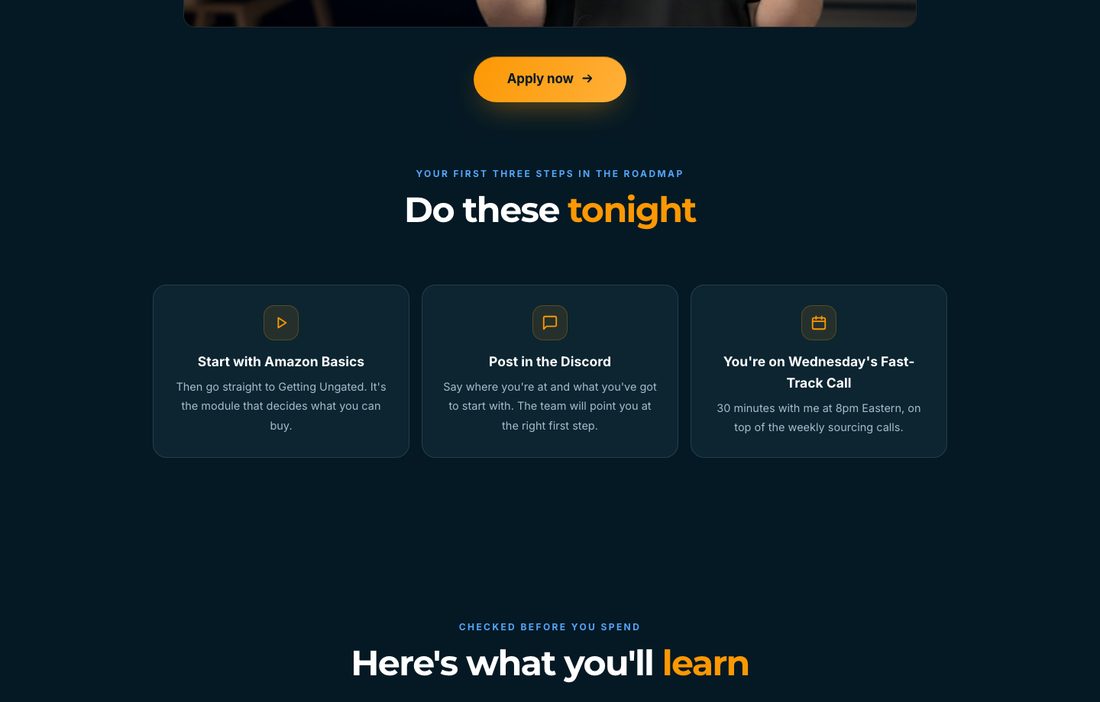 What a Roadmap buyer sees next preview