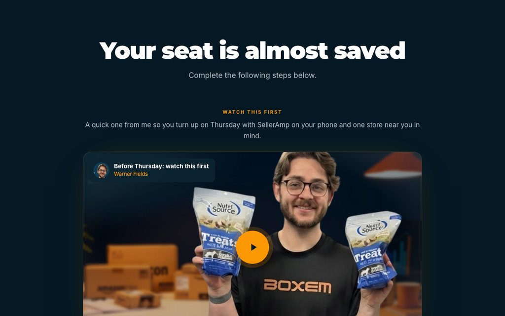 Thank-you page preview